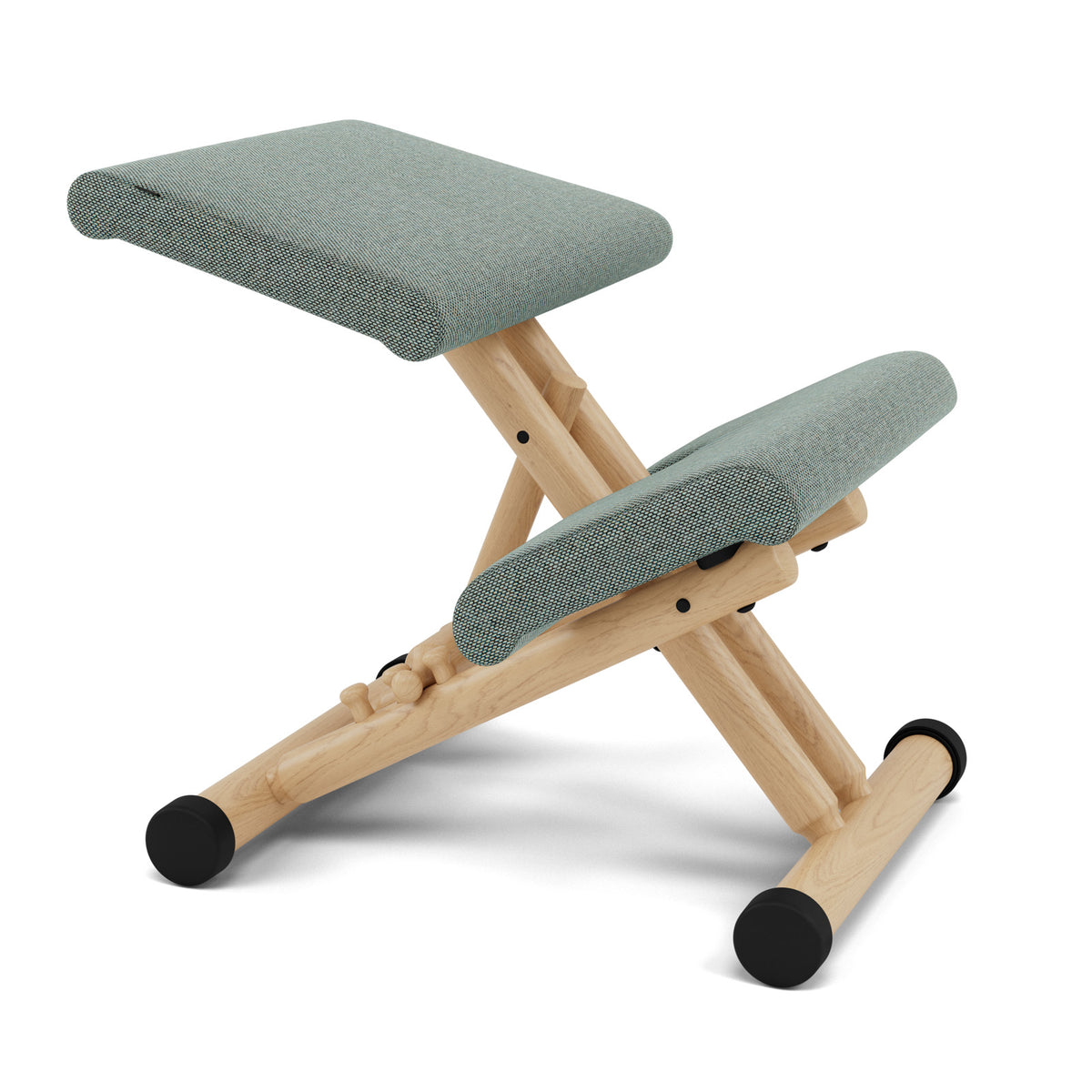 Varier Multi kniestoel - Groengrijs (Re-Wool 868)